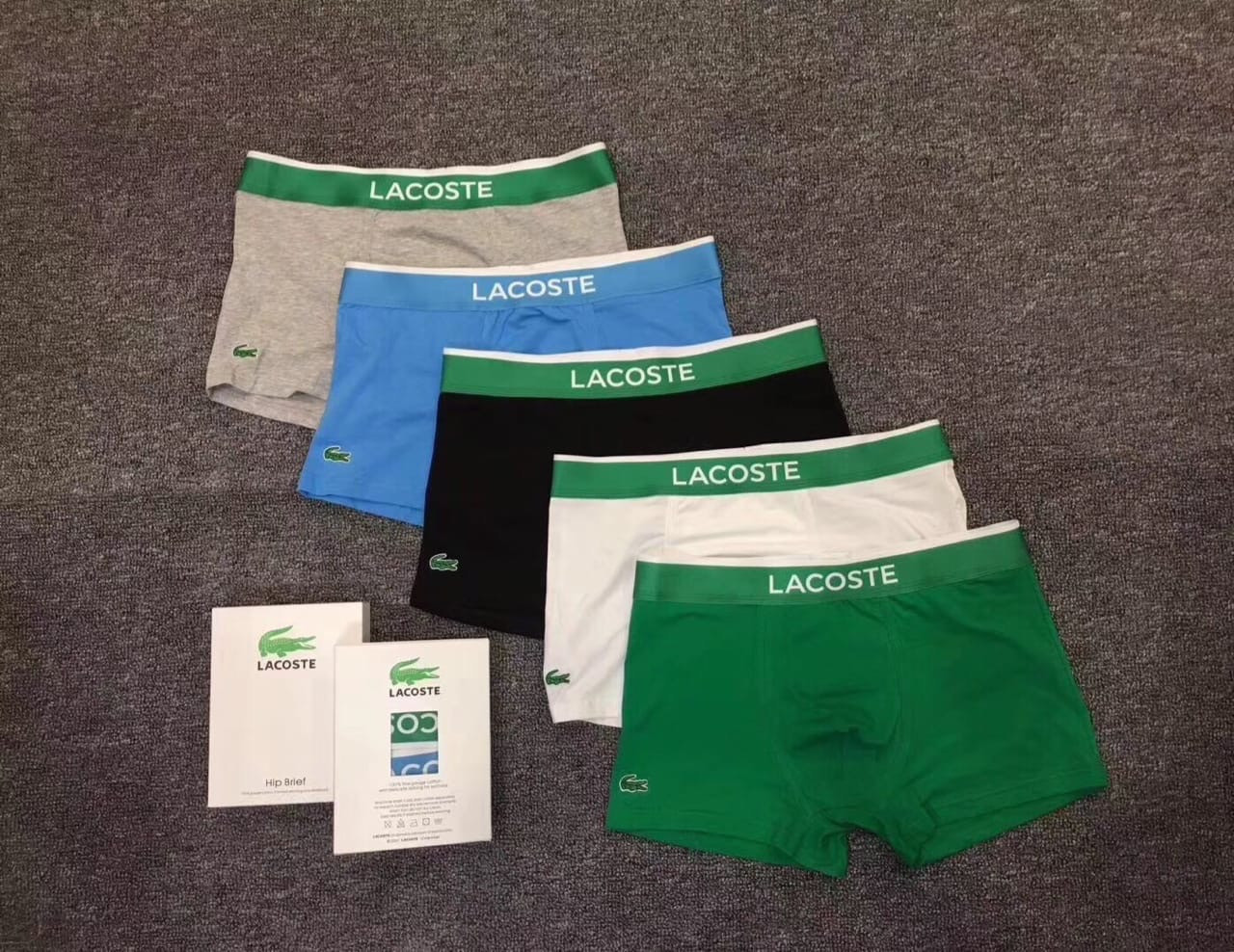 

Комплект мужского нижнего белья Lacoste XL, Разные цвета