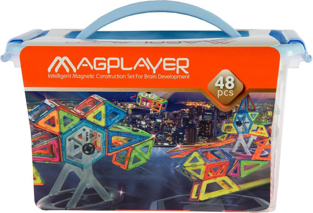 

Акция! Конструктор Magplayer магнитный набор 48 эл. (MPT-48) [Скидка 5% при 100% предоплате!]