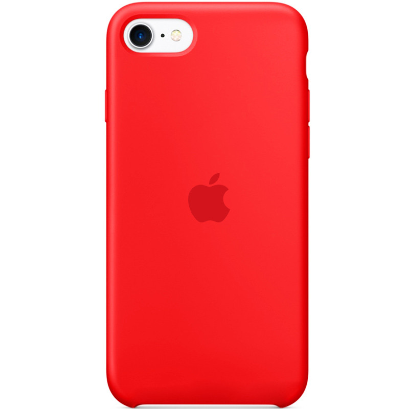 

Чехол Silicone Case (AA) для Apple iPhone SE (2020) Красный / Red