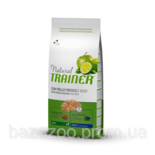 

Сухой корм Trainer (Трейнер) Natural Adult Maxi для собак крупных и гигантских пород с курицей и рисом 12 кг