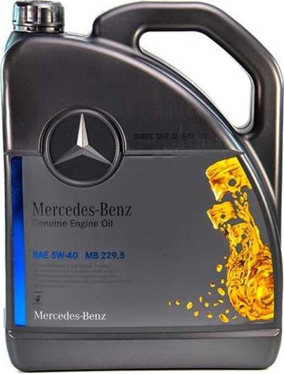 

Моторное масло Mercedes-Benz PKW-Synthetic MB 229.5 5W-40 5л (000989920213)