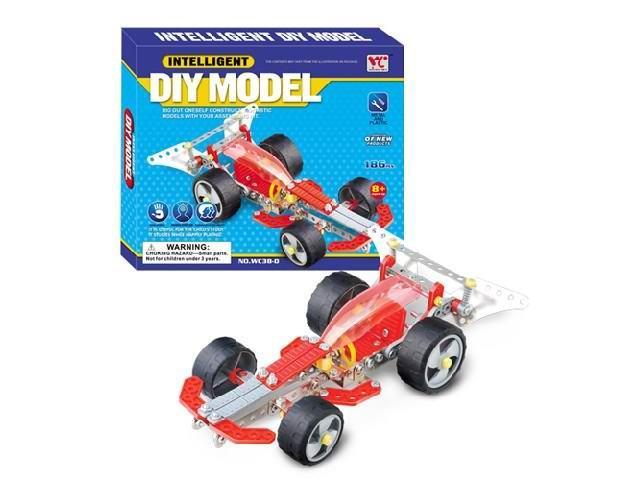 

Конструктор металлический Same Toy Inteligent DIY Model Болид 186 эл. WC38DUt