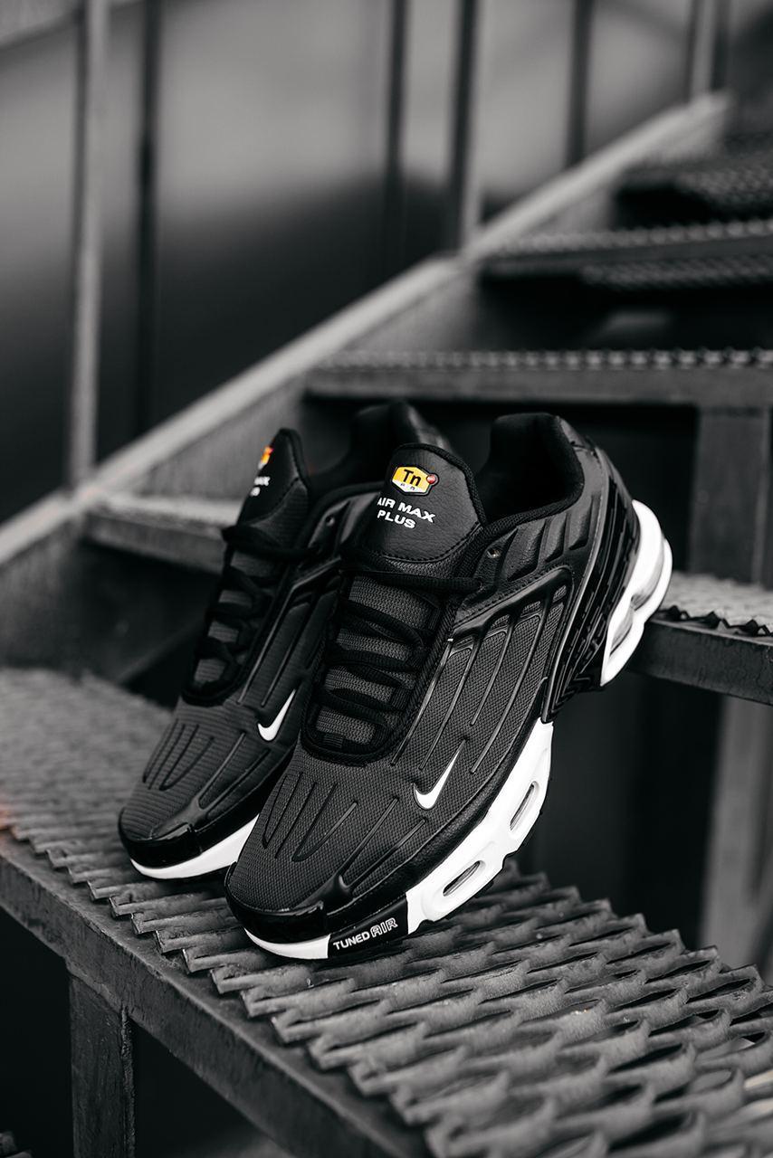 

Мужские черные кроссовки Nike Air Max Plus 3 45, Черный