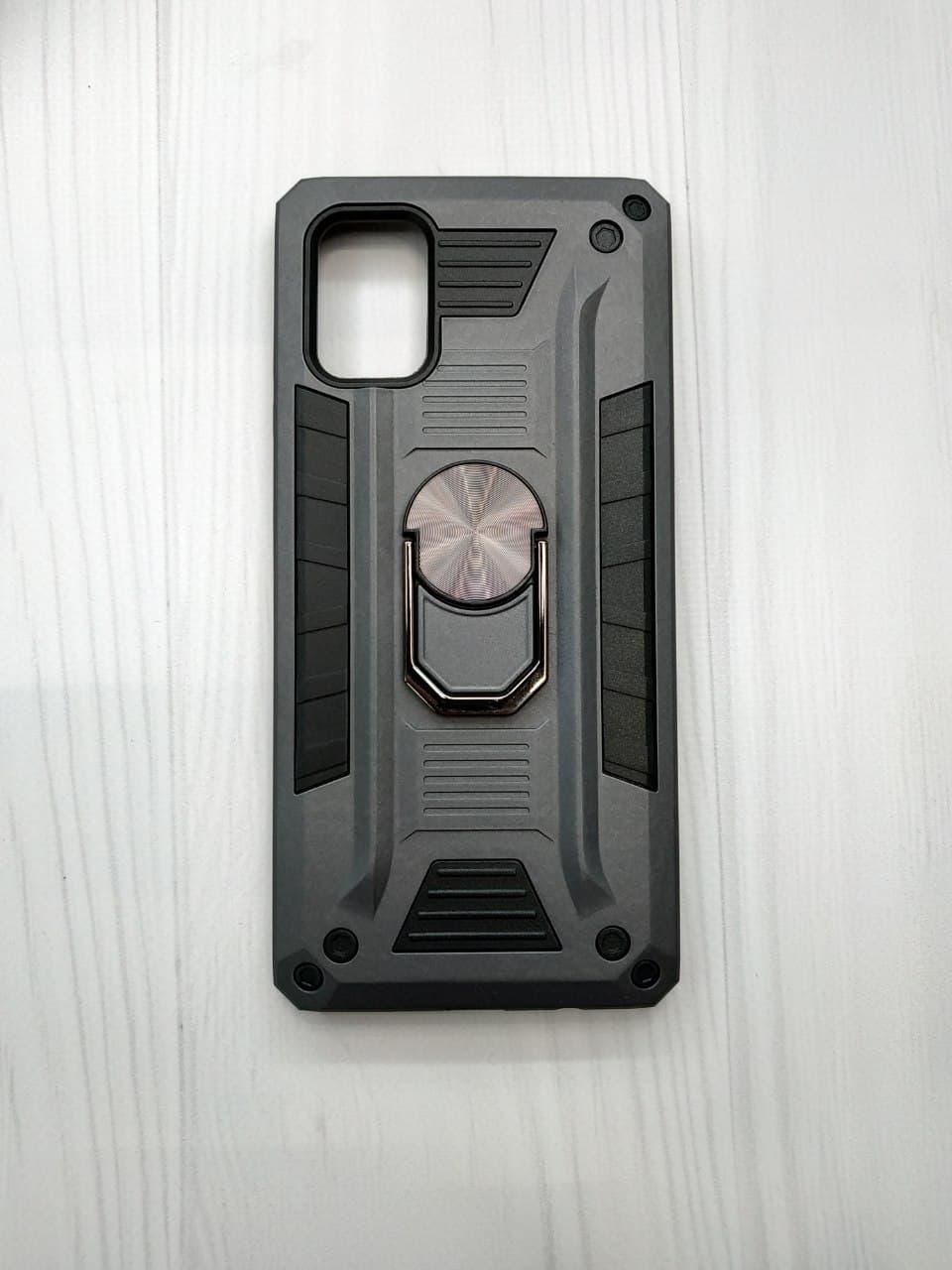 

Защитный чехол Robot Case with ring for Samsung A51 (A515) Серый