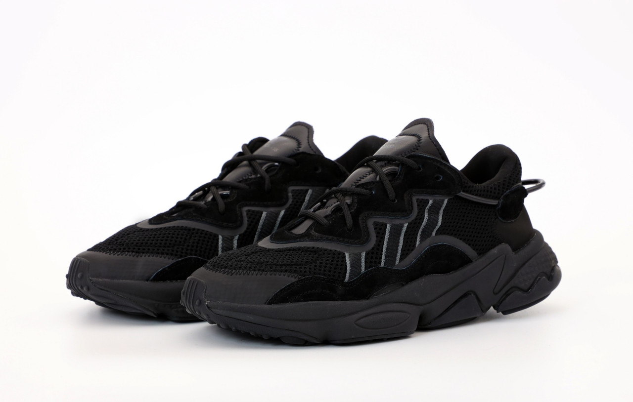 

Мужские черные Кроссовки Adidas Ozweego 44, Черный