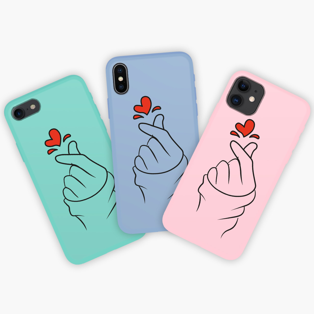 

Чехол Apple Iphone X Apple Iphone Xs БТС (BTS) Honor Candy силиконовый Розовый