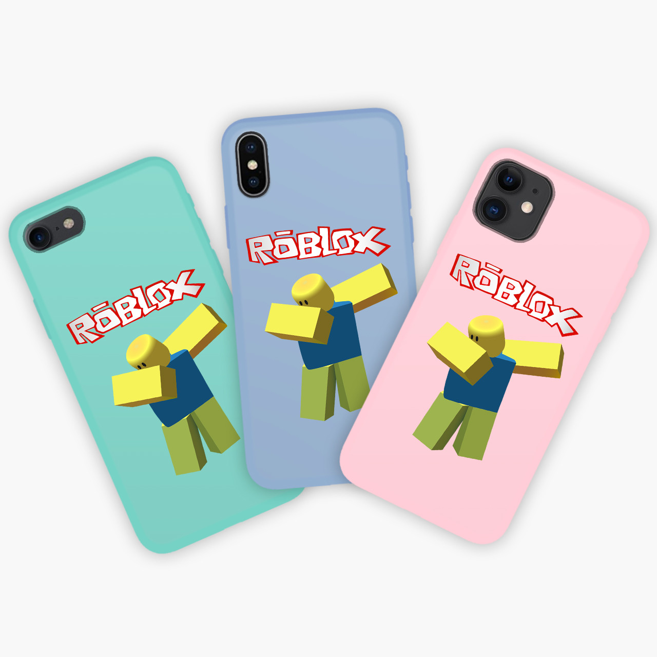 

Чехол Apple Iphone X Apple Iphone Xs Роблокс (Roblox) Honor Candy силиконовый Розовый