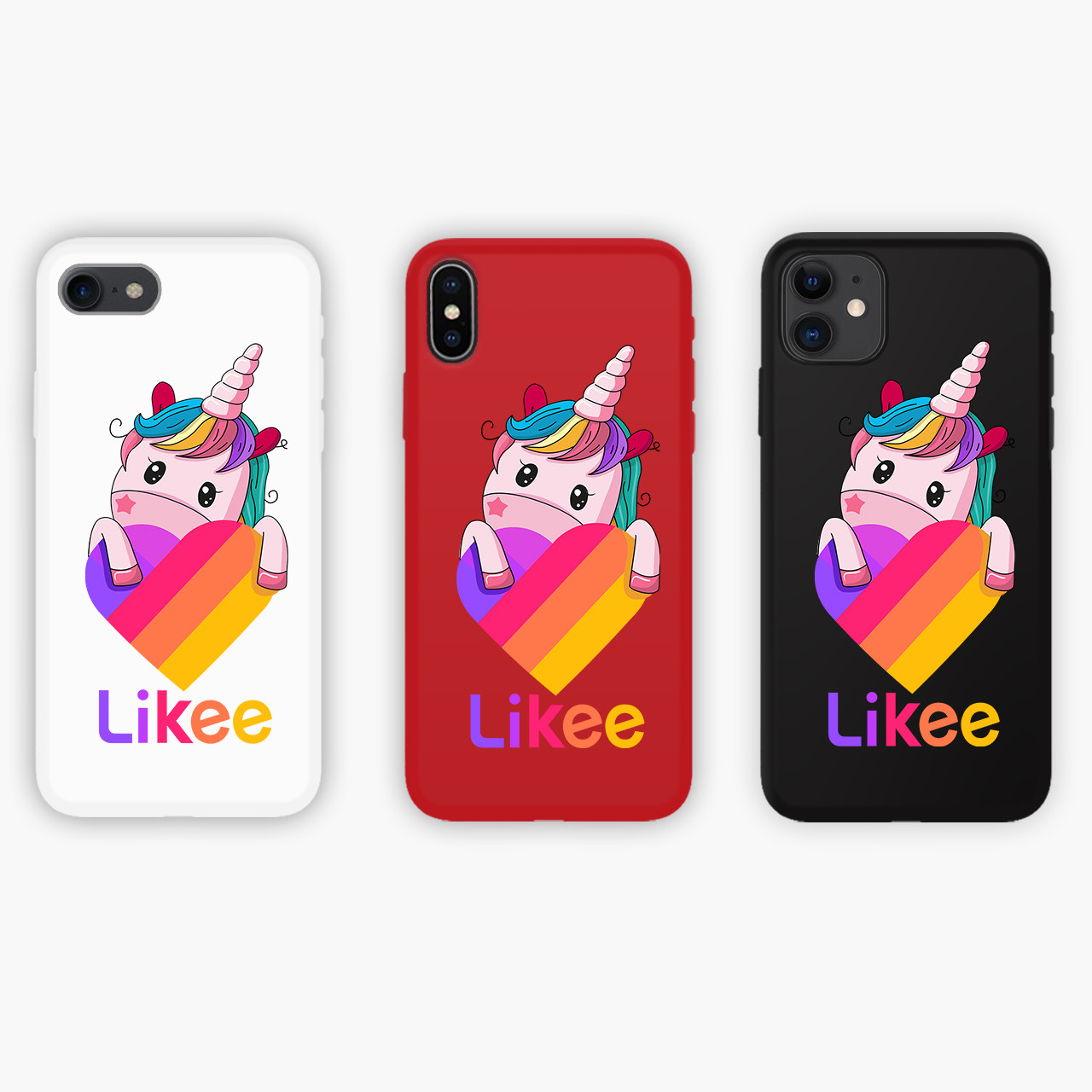 

Чехол силиконовый Apple Iphone XS Max Лайки Единорог (Unicorn Likee) Honor Candy силиконовый Черный