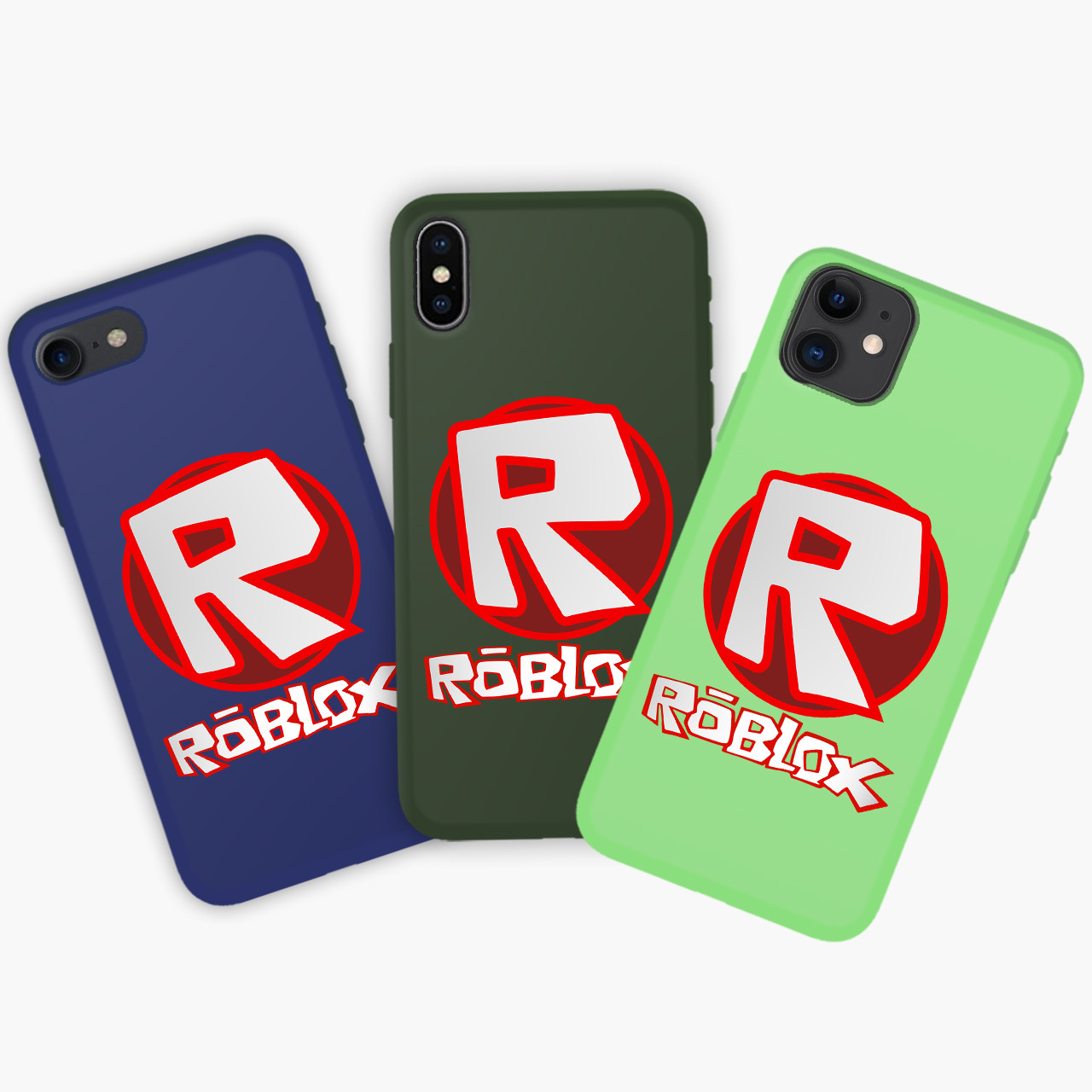 

Чехол Apple Iphone X Apple Iphone Xs Роблокс (Roblox) Honor Candy силиконовый Салатовый