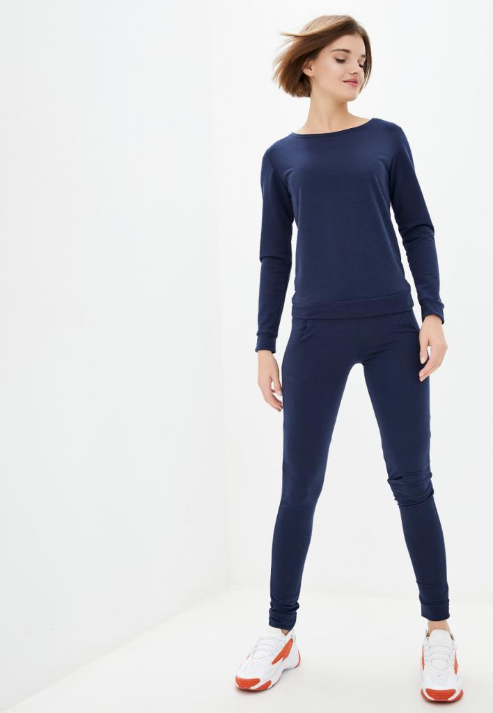 

Жіночий спортивний костюм Подіум Simple 27902-DARKBLUE XS Синій S