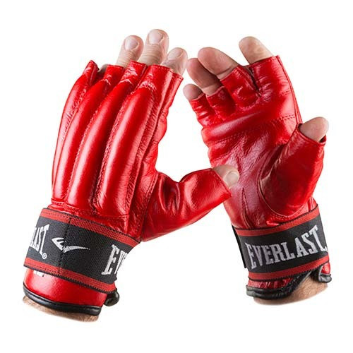 

Перчатки шингарты красные кожаные Everlast, р, Красный