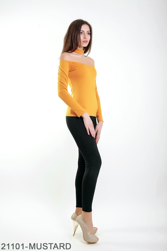 

Жіноча кофта Подіум Sonna 21101-MUSTARD XS Гірчичний XXL