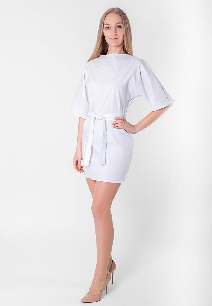 

Жіноча сукня Подіум Aves 25864-WHITE XS Білий L