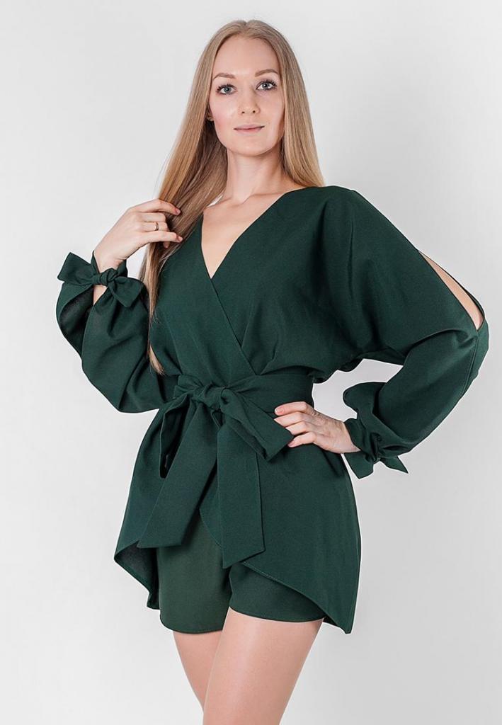 

Жіночий костюм Подіум Niel 25862-DARKGREEN XS Зелений S