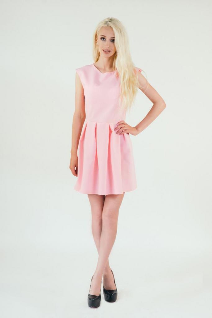 

Жіноче плаття Подіум Fox glove 11203-ROSE S Рожевий