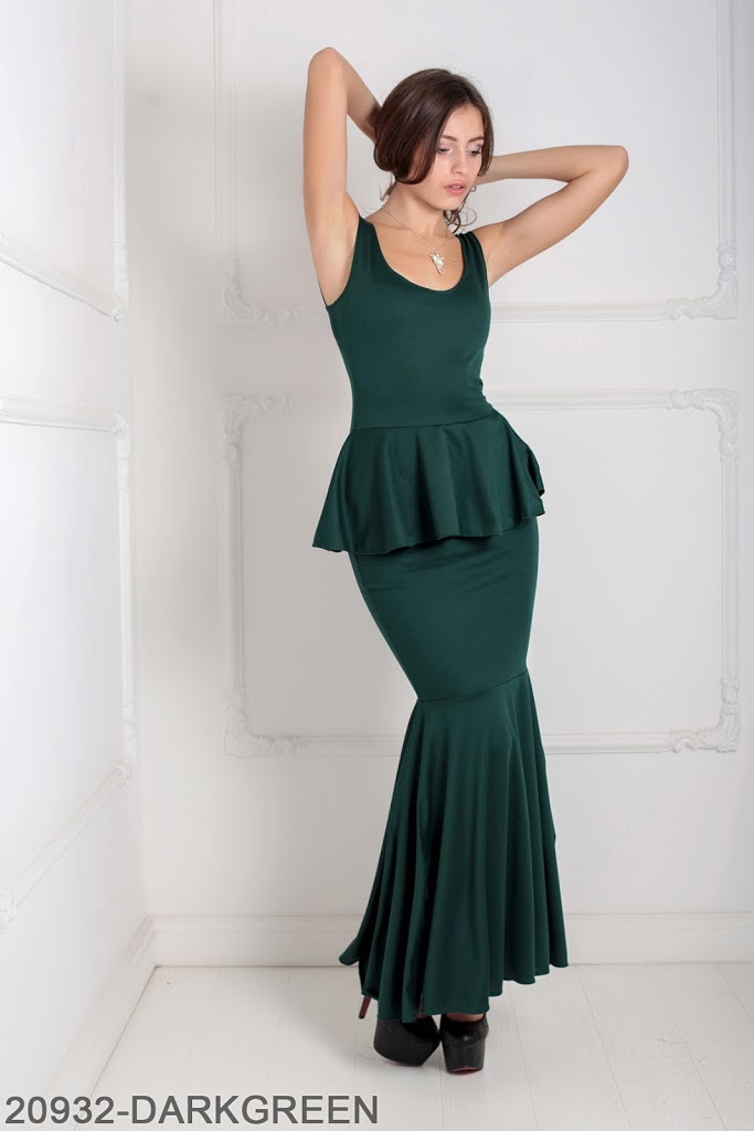 

Жіноче плаття Подіум Andrea 20932-DARKGREEN XS Зелений L