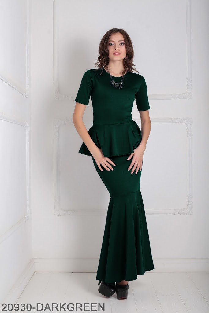 

Жіноче плаття Подіум Amalia 20930-DARKGREEN XS Зелений M