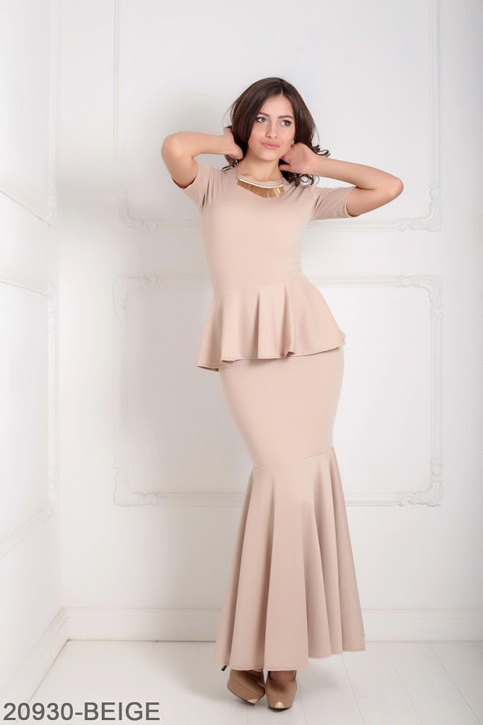 

Жіноче плаття Подіум Amalia 20930-BEIGE XS Бежевий XXL