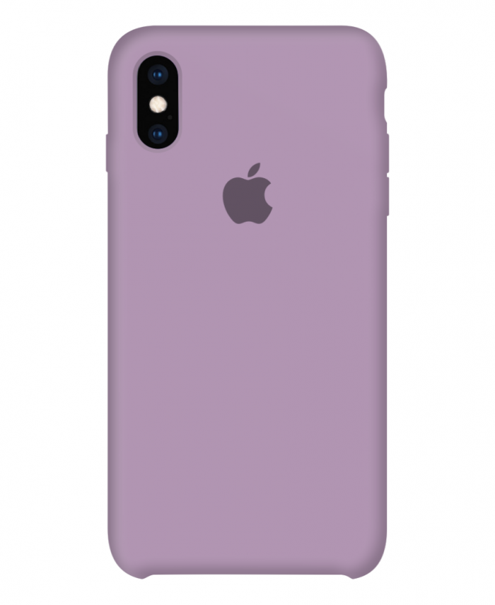 

Чехол силиконовый на айфон Silicone Case для iPhone XS Max blue berry черника