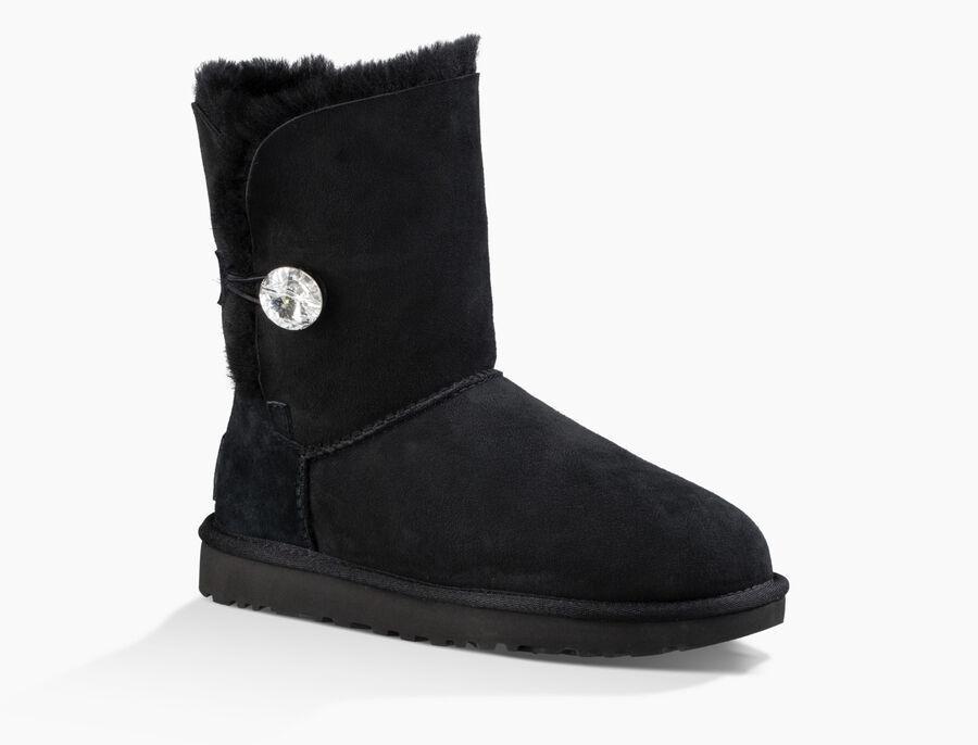 

UGG Bailey Bling Black-5 UGG Черный 36 (5) Женский Замша 22 см (UGG5_36)