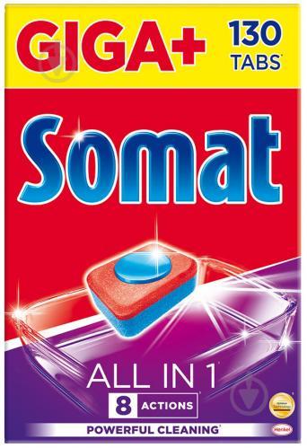 

Средство для мытья посуды для ПММ Somat GIGA Plus All in one