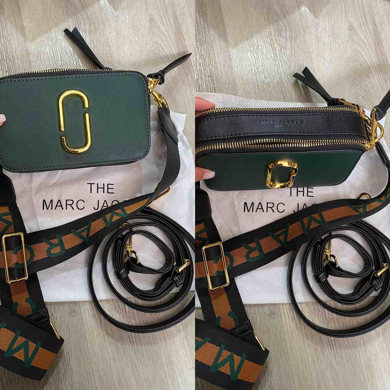 

Женская сумка Marc Jacobs Марк Джейкобс зеленая, клатч, кросс боди, брендовая сумка, сумка через плечо, Зелёный