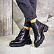 Зимние черные ботинки натуральная кожа, фото 2