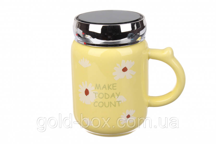 

Чашка на подарок Make today count, Разные цвета