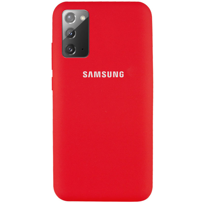 

Противоударный Защитный Чехол - Накладка Epik Silicone Cover Full Protective AA для Samsung Galaxy Note 20, Красный / red