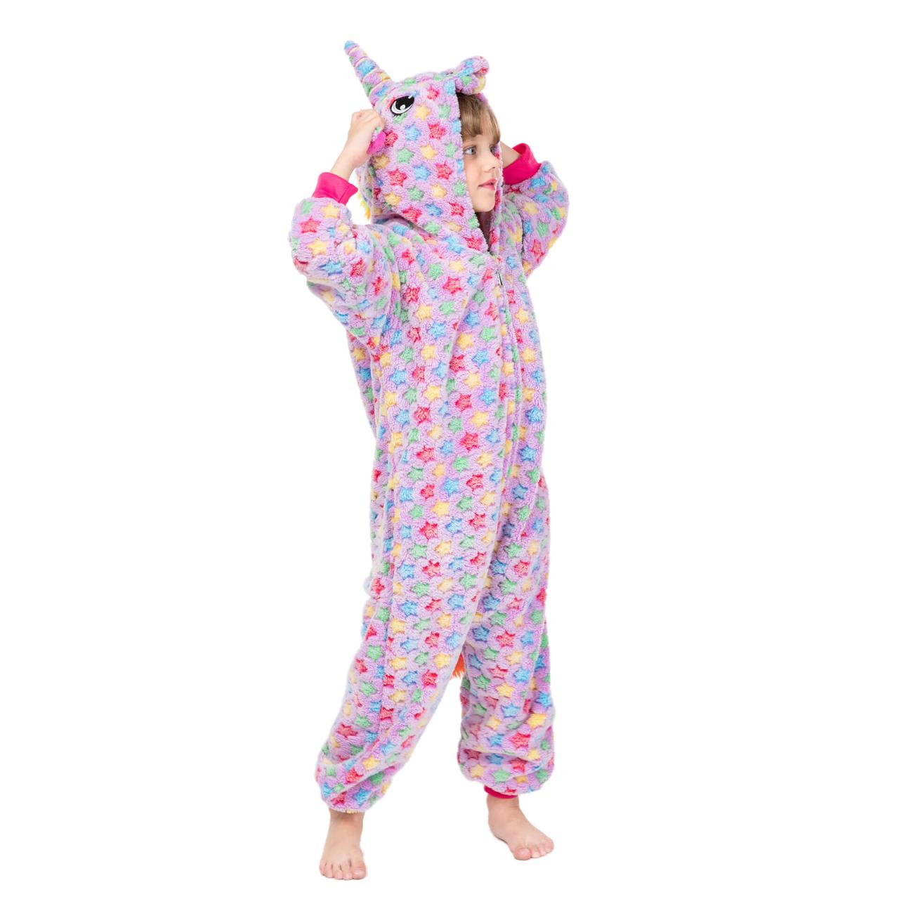 

Пижама Кигуруми детская Kigurumba Единорог Стелла XS - рост 95 - 105 см Фиолетовый