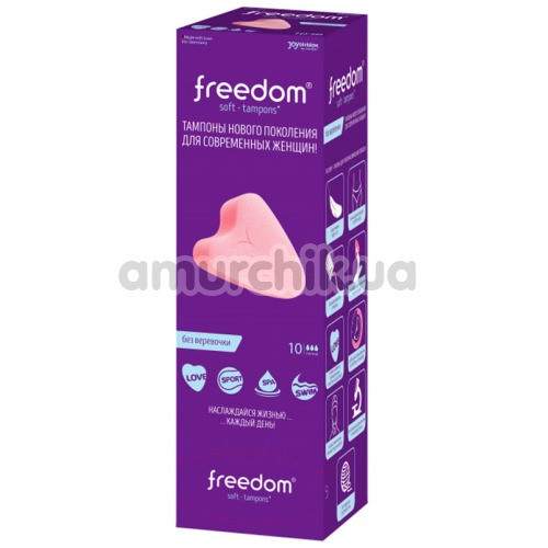 

Тампоны Freedom Soft-Tampons Normal, 10 шт