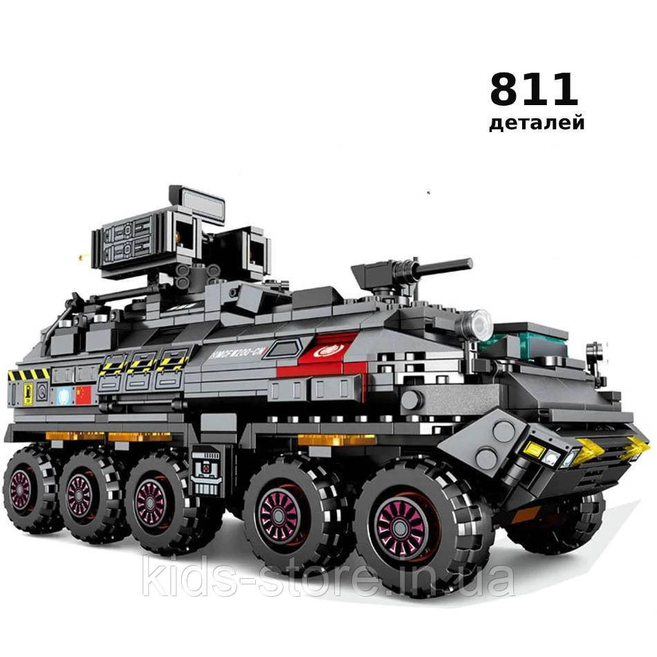 

Конструктор Военный грузовик 811 деталей Sembo аналог Lego, Разноцветный