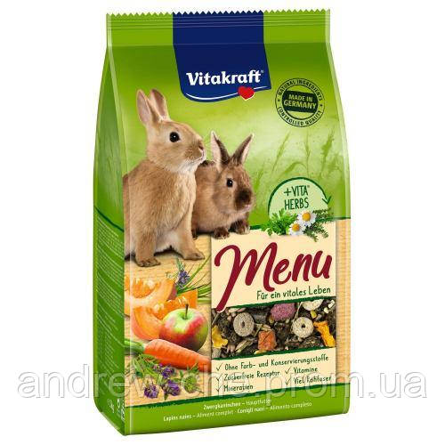 

Корм для кроликов Vitakraft Menu, 3 кг, 25542