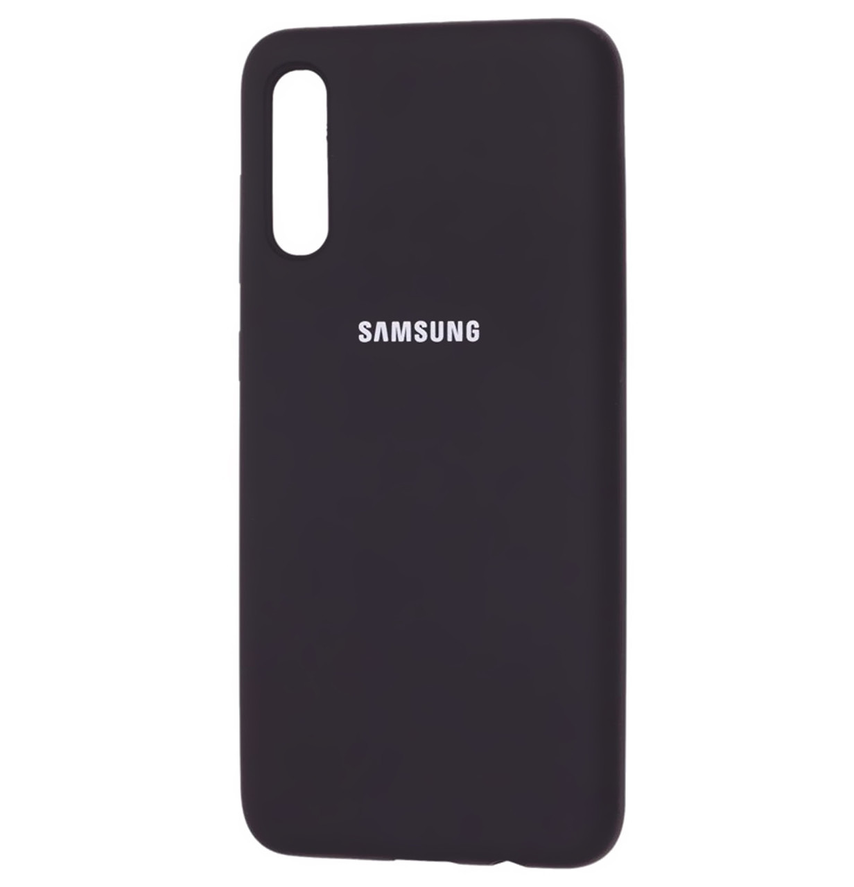 

Чехол-накладка Original Silicone case Full Protective на Samsung Galaxy A70 (2019) SM-A705F Black