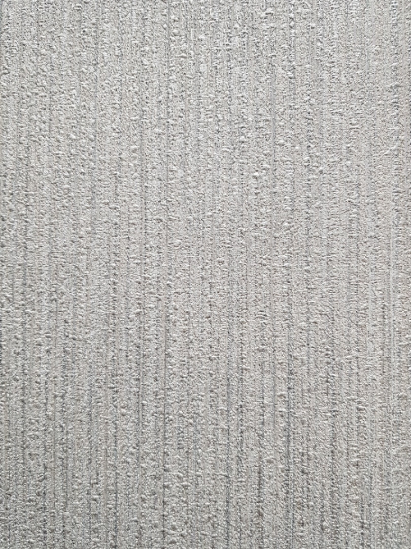 Шпалери вінілові на флізелін Marburg New Romantic метрові однотонні смужки під рогожку сірі беж з сріблом