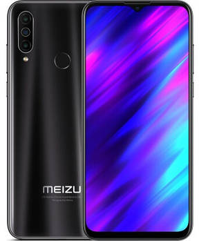 Смартфон Meizu M10 3/32GB Black Global, 13+2+2/8Мп, 8 ядер, 2sim, экран 6.5" IPS, 4000mAh, Helio P25, 4G