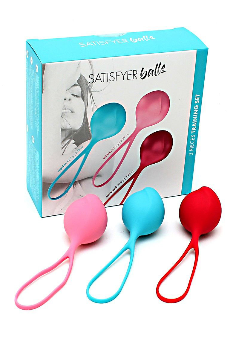 

Набор Satisfyer balls C03 single (set of 3), Цветные