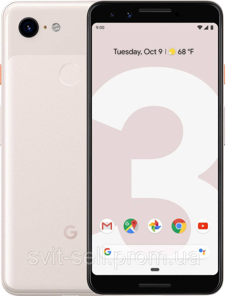 

Смартфон Google Pixel 3 4/64GB Not Pink Refurbished