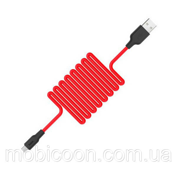 

Зарядка USB кабель Hoco X21 USB для Huawei Y3 II (LUA-U22) micro USB Red, Красный