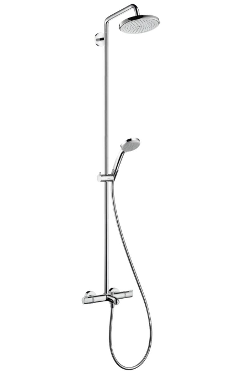 

Душевые системы Hansgrohe Душевая система Hansgrohe Croma 220 Showerpipe 27223000