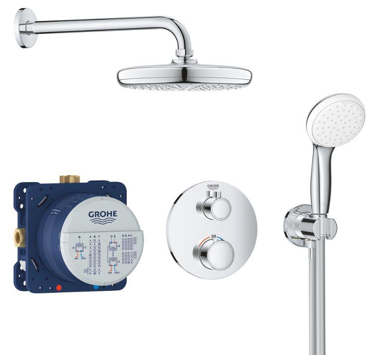 

Душевые системы Grohe Душевая система Grohe Grohtherm 34727000