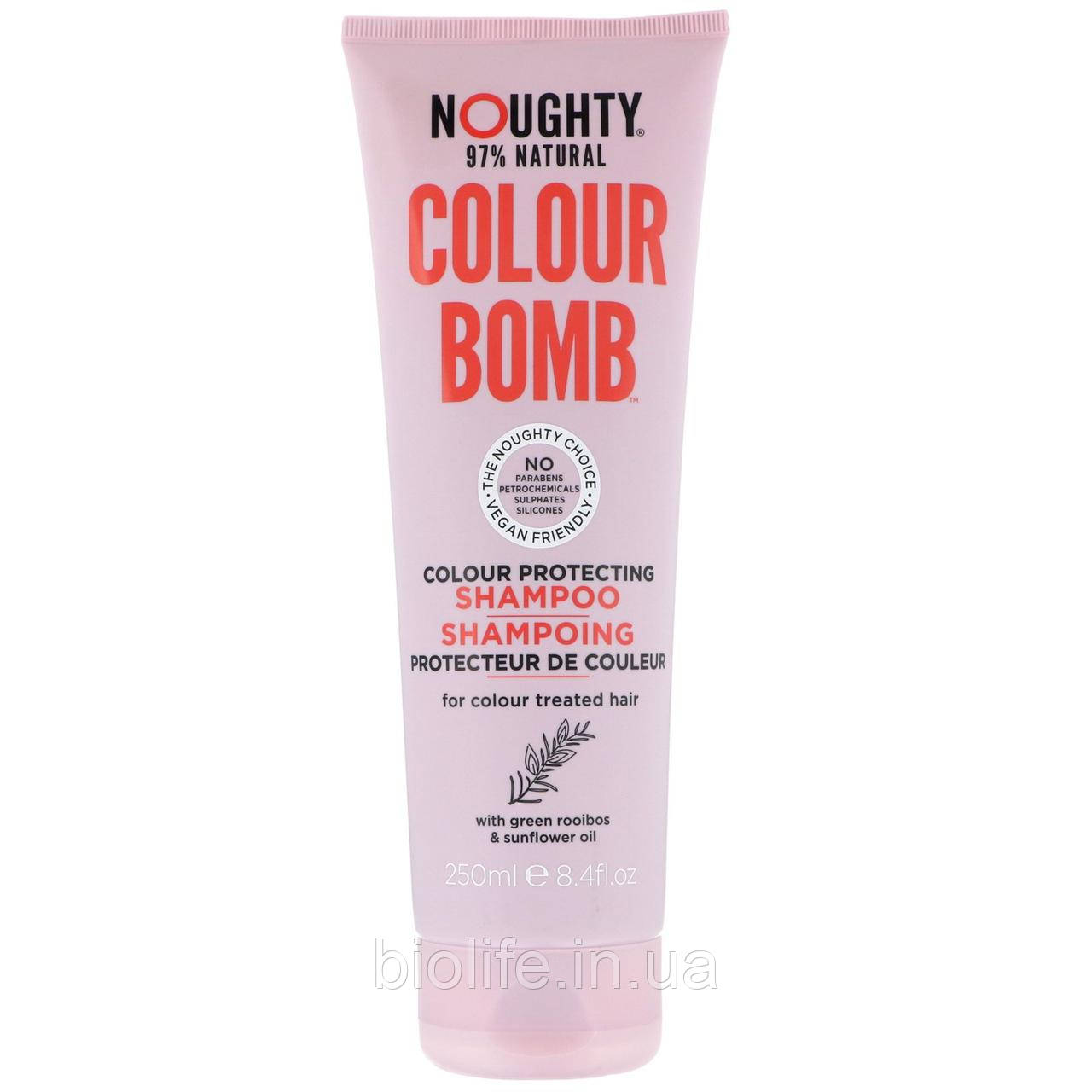 

Noughty, Colour Bomb, шампунь «Защита цвета», 250 мл