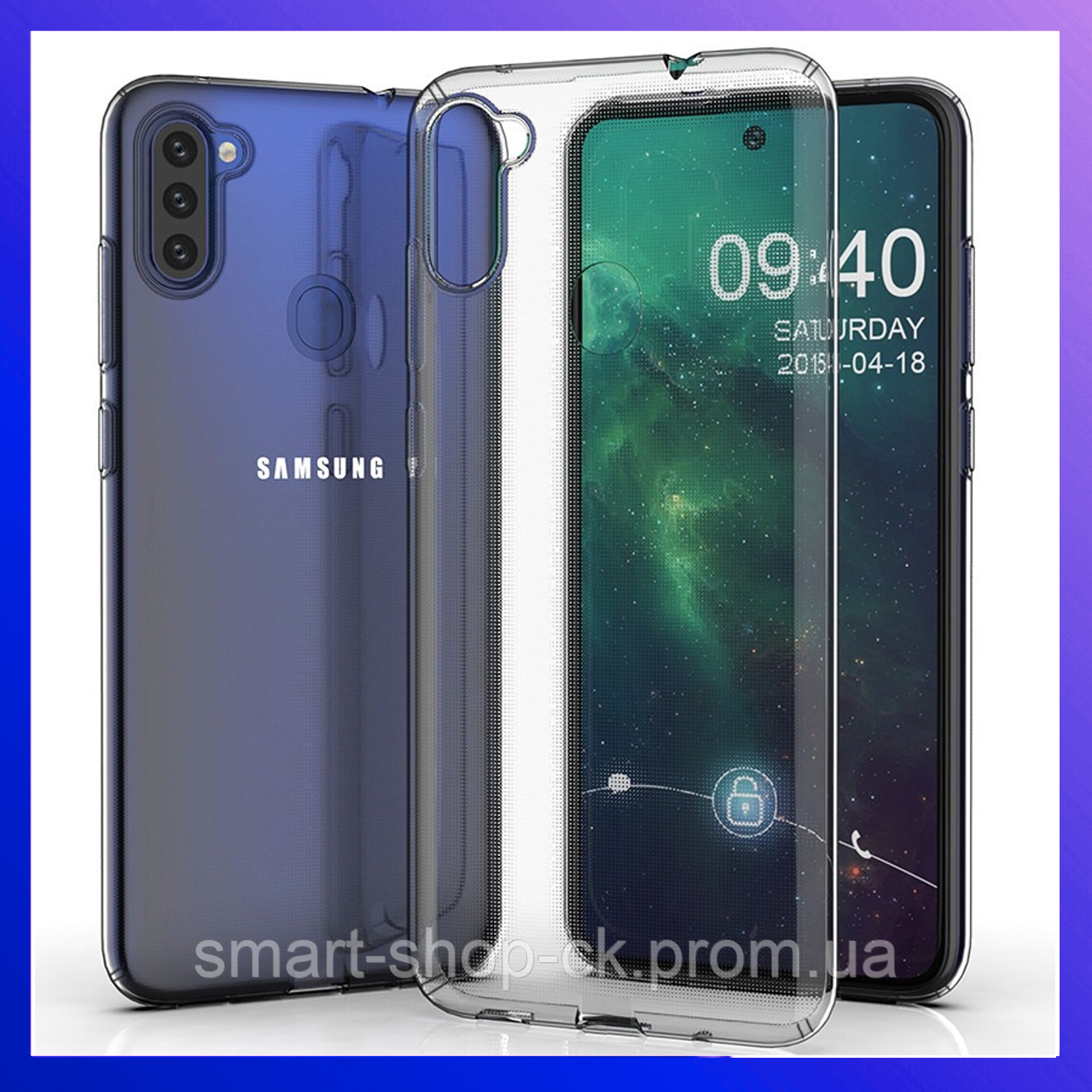 

Защитный чехол Samsung Galaxy A11, силиконовый, , захисний чохол