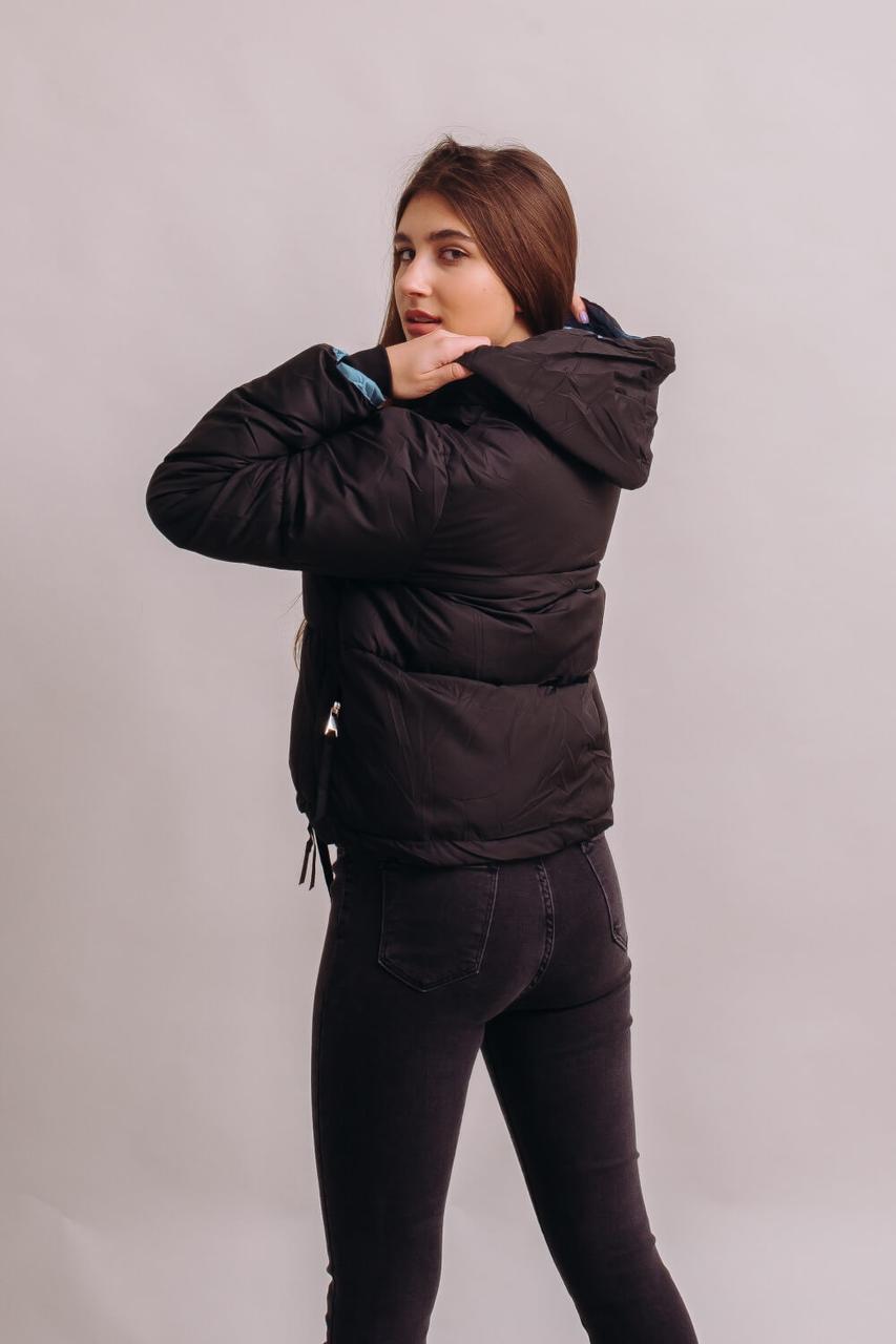 

Куртка короткая с капюшоном Lady Yep LY2662 XXL черная, Чорний