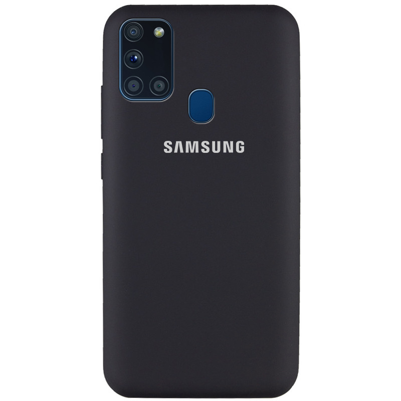 

Чехол Silicone Cover Full Protective (AA) для Samsung Galaxy A21s, Черный / black