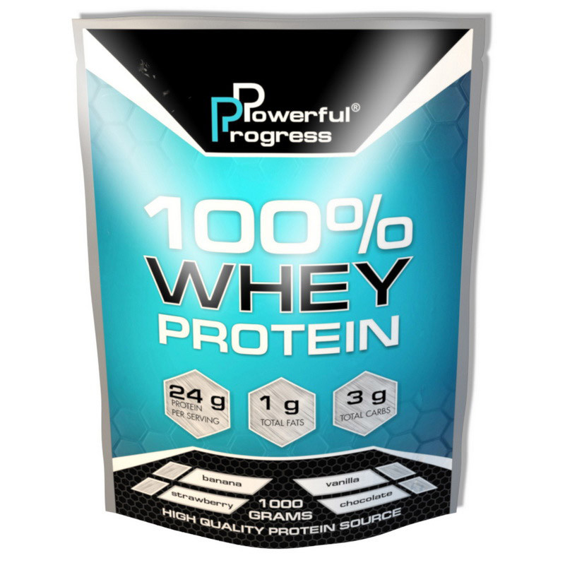 

Сывороточный протеин 100% Whey Protein Instant - 1000g Chocolate (Шоколад) - Powerful Progress