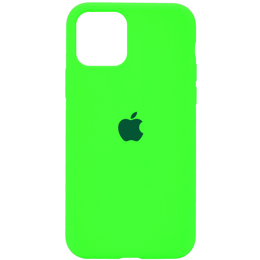 

Чехол Silicone Case Full Protective (AA) для Apple iPhone 11 (6.1"), Салатовый