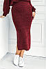 Прямая трикотажная юбка большого размера и норма (размеры 42-70), фото 4