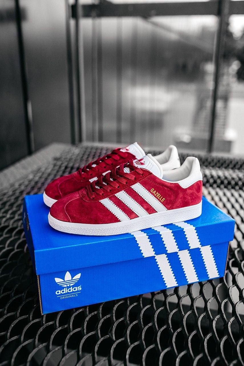 

Женские красные Кроссовки Adidas Gazelle 38, Красный