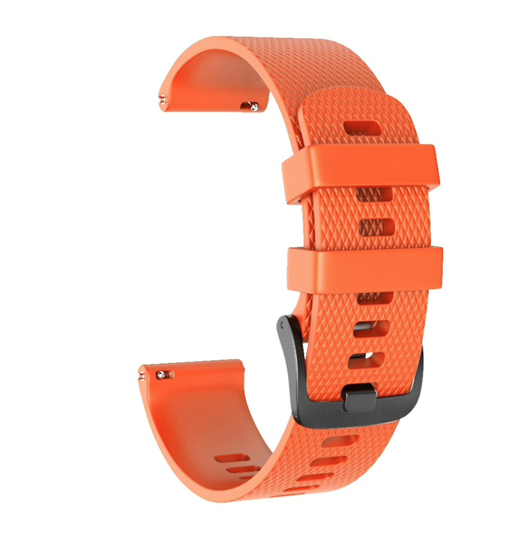 

Ремешок для умных часов Garmin Forerunner 245/245M, ширина ремешка 20мм, Оранжевый